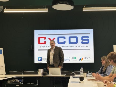 CyCOS Community Event - 18 May 2026 Prof. Furnell opens the face-to-face community members event.