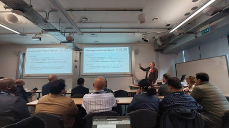 Presenting CyCOS at the CRANE All-Hands Meeting on 8 September 2026.